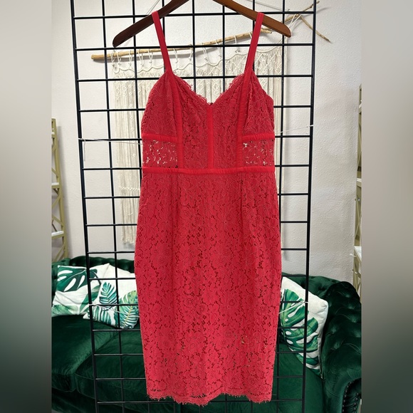 Lace Midi Dress - Picture 2 of 4